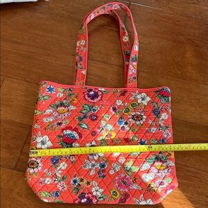 Vera Bradley Orange Floral Tote